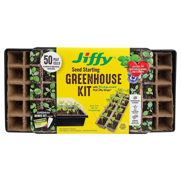 Jiffy Seed Starting Greenhouse Kit 50