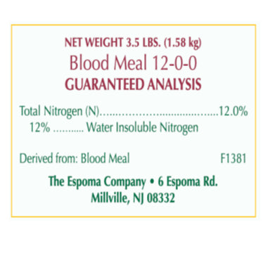 Espoma, Bloodmeal