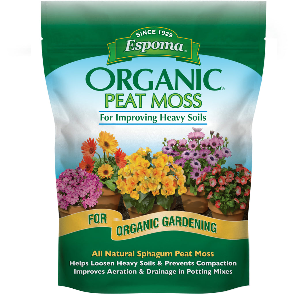Espoma, Peat Moss Organic 8qt — Skillins Greenhouses