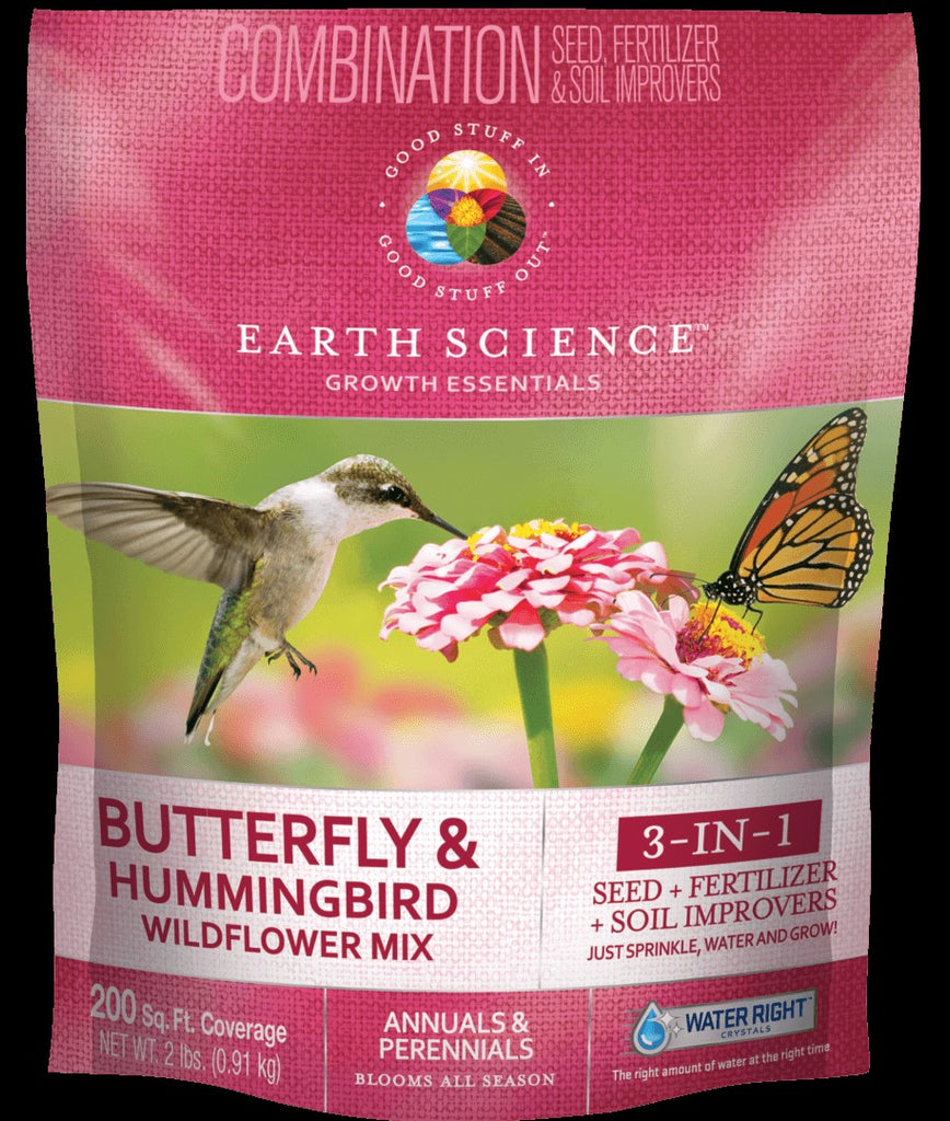 EARTH SCIENCE 2 lbs. Pollinator All-In-One Wildflower Mix with